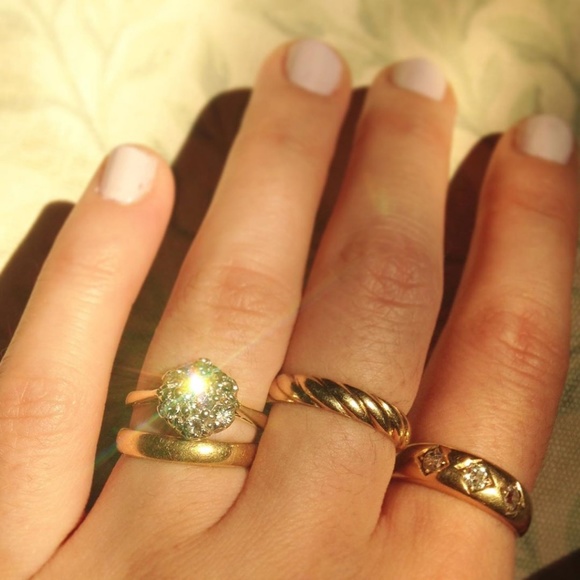 Tiffany & Co 14K Gold Band Ring Twist Rope - Picture 6 of 8